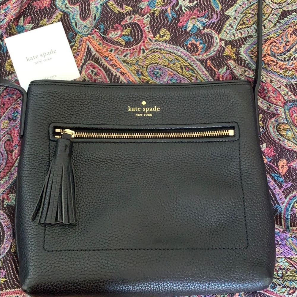 Kate Spade Chester Street black crossbody purse